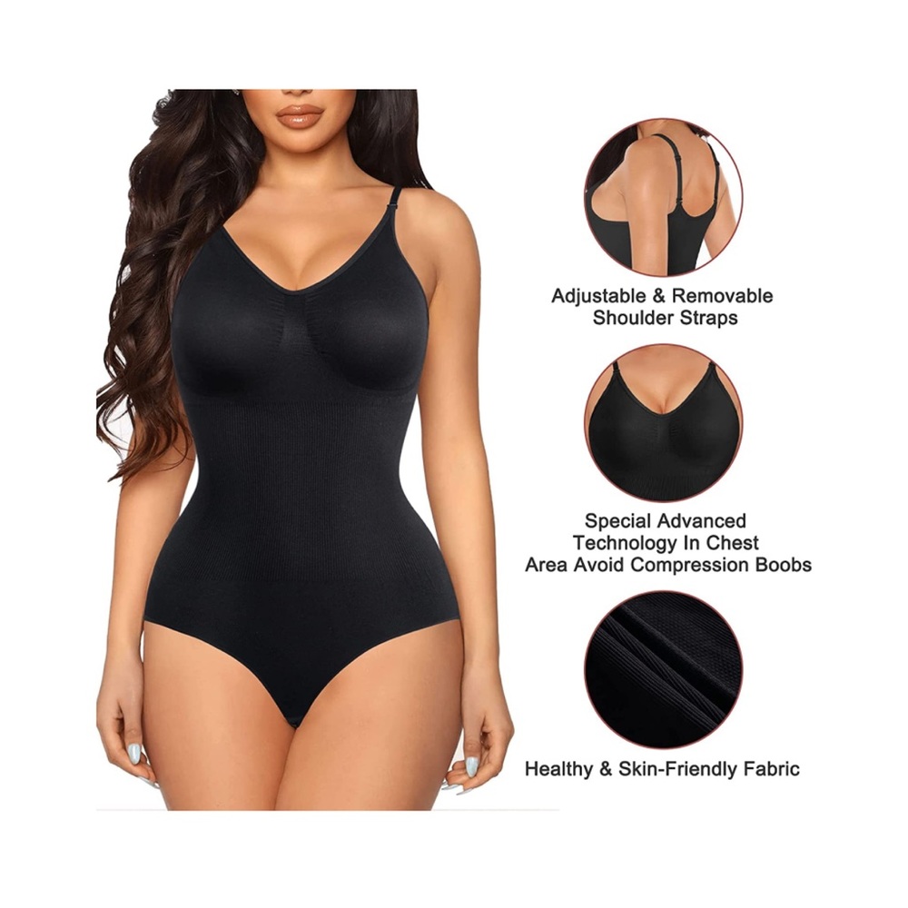 Irisnaya Women Slimming Bodysuits Shape Wear Tummy Control Body Shaper